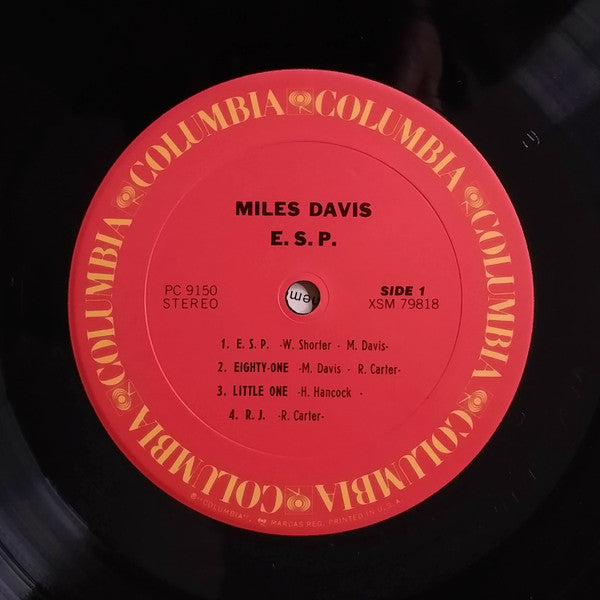 Miles Davis : E.S.P. (LP, Album, RE, Car)