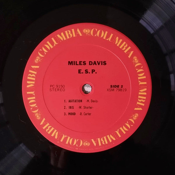 Miles Davis : E.S.P. (LP, Album, RE, Car)