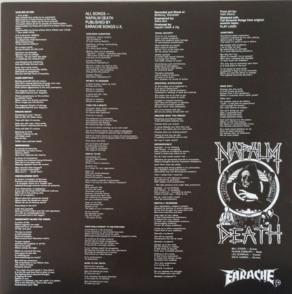 Napalm Death : From Enslavement To Obliteration (LP, Album, RE, RM)