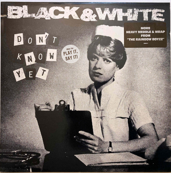 Black & White (7) : Don't Know Yet (LP, Album)