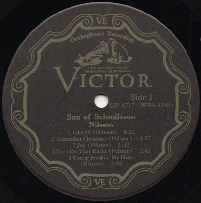 Nilsson* : Son Of Schmilsson (LP, Album, Roc)