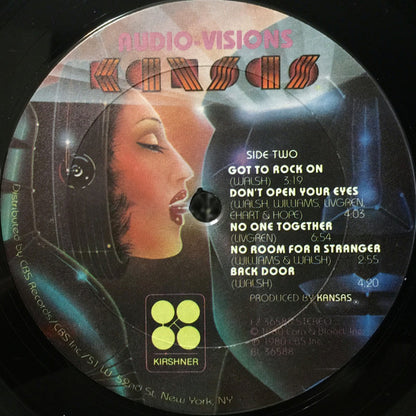 Kansas (2) : Audio-Visions (LP, Album, Pit)