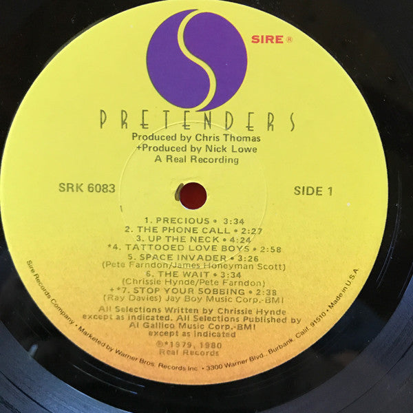 Pretenders* : Pretenders (LP, Album, Jac)