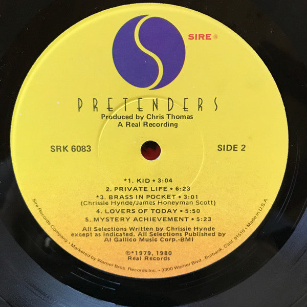 Pretenders* : Pretenders (LP, Album, Jac)