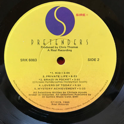 Pretenders* : Pretenders (LP, Album, Jac)