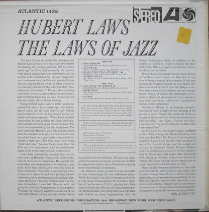 Hubert Laws : The Laws Of Jazz (LP, Album, RE)