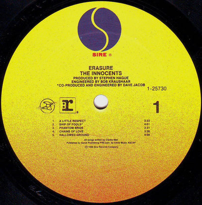 Erasure : The Innocents (LP, Album, All)