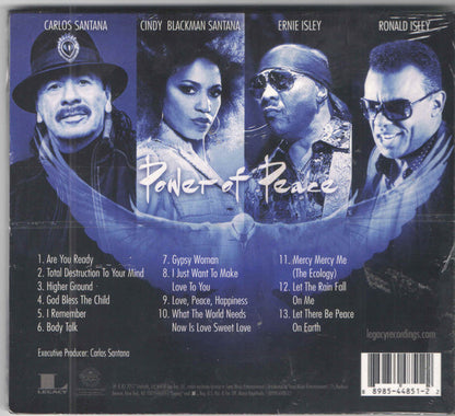 The Isley Brothers & Santana : Power Of Peace (CD, Album)