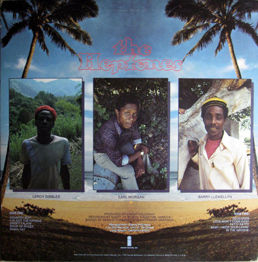 The Heptones : Night Food (LP, Album, Pit)