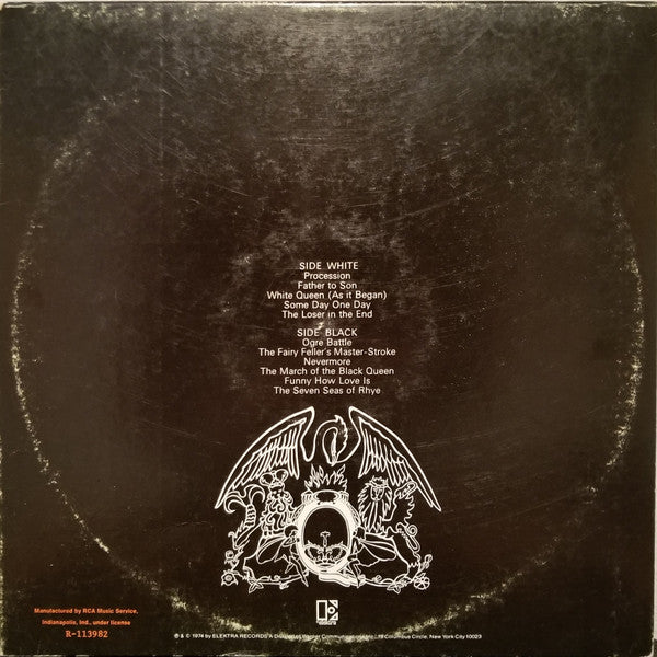 Queen : Queen II (LP, Album, Club, Gat)