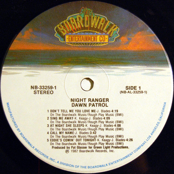Night Ranger : Dawn Patrol (LP, Album)