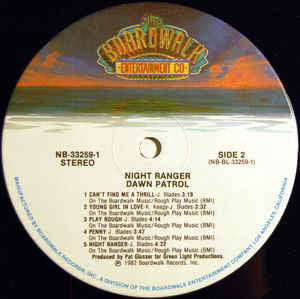 Night Ranger : Dawn Patrol (LP, Album)