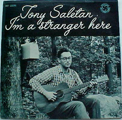 Tony Saletan : I'm A Stranger Here (LP, Album, RE)