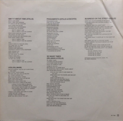 Stephen Stills / Manassas : Down The Road (LP, Album, PR )