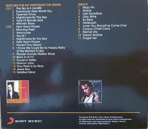 Jeff Buckley : Sketches For My Sweetheart The Drunk / Grace (2xCD, Album, RE + CD, Album, RE + Box, Comp)