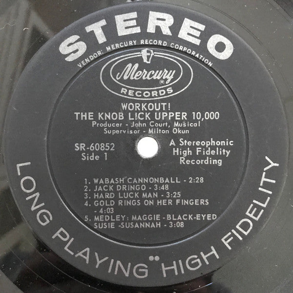 Knob Lick Upper 10,000 : Workout!!! (LP, Album)