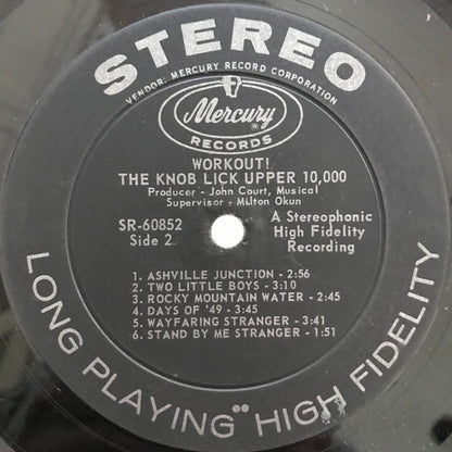 Knob Lick Upper 10,000 : Workout!!! (LP, Album)