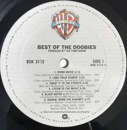 The Doobie Brothers : Best Of The Doobies (LP, Comp, RE, San)
