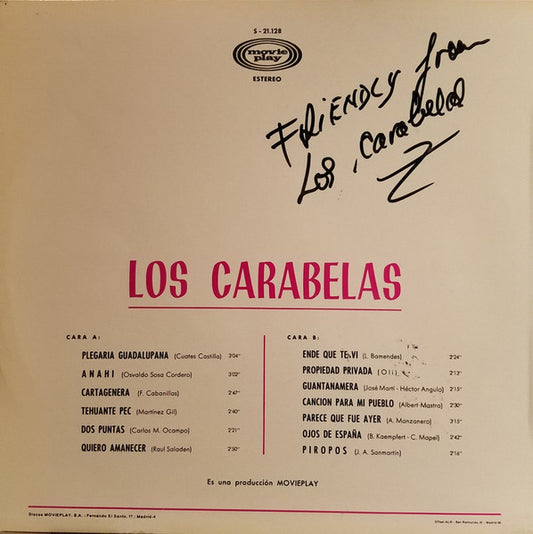 Los Carabelas : Los Carabelas (LP, Album)