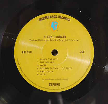 Black Sabbath : Black Sabbath (LP, Album, RE, RM, 180)