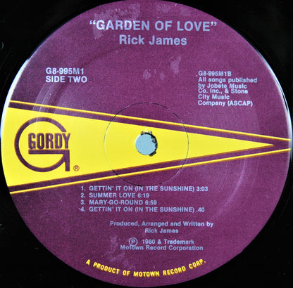 Rick James : Garden Of Love (LP, Album)