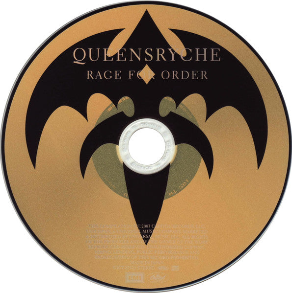 Queensrÿche : Rage For Order (CD, Album, RE, RM, SHM)