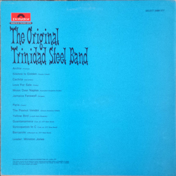 The Original Trinidad Steel Band : The Original Trinidad Steel Band (LP, Album, RE)