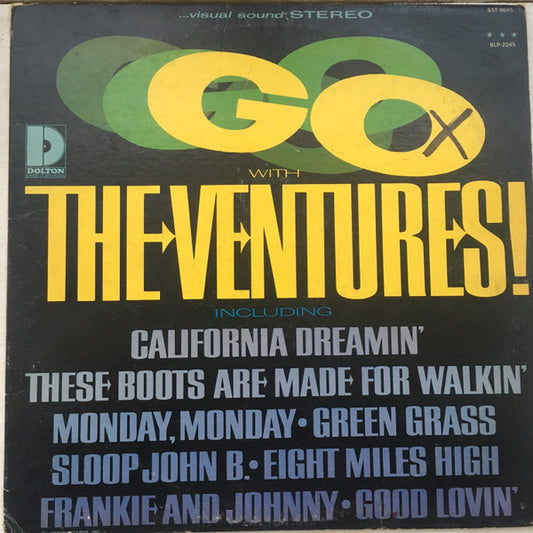 The Ventures : Go With The Ventures (LP, Album, Ind)