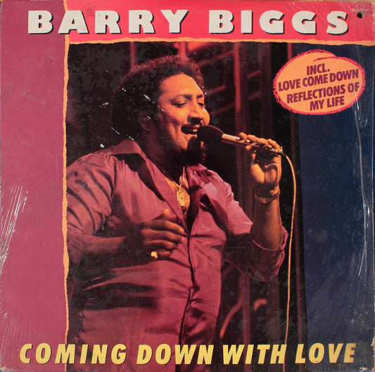 Barry Biggs : Coming Down With Love (LP, Album)