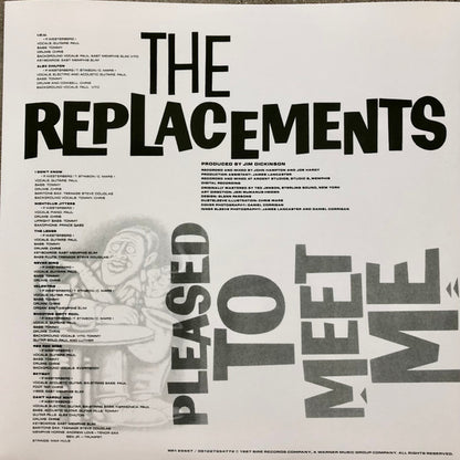 The Replacements : Pleased To Meet Me (LP, Album, RE)