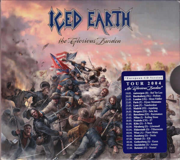 Iced Earth : The Glorious Burden (2xCD, Album, Ltd, Dig)