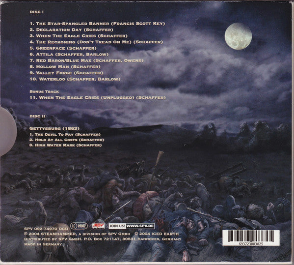 Iced Earth : The Glorious Burden (2xCD, Album, Ltd, Dig)