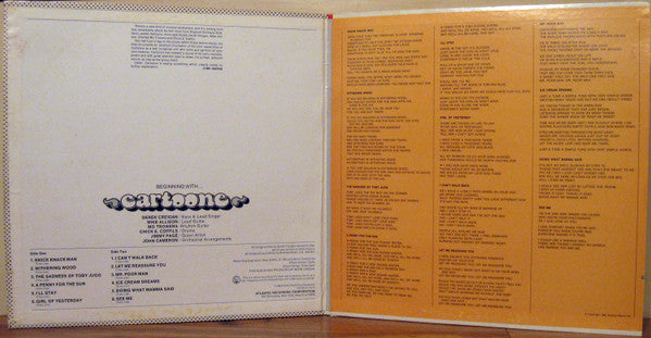 Cartoone : Cartoone (LP, Album, Pit)