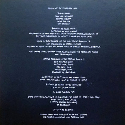 Queens Of The Stone Age : Villains (CD, Album, O-C)