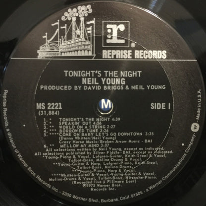 Neil Young : Tonight's The Night (LP, Album, Gat)