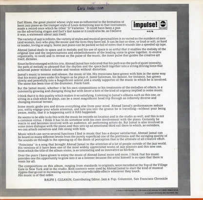 Ahmad Jamal : At The Top:  Poinciana Revisited (LP, Album, Gat)