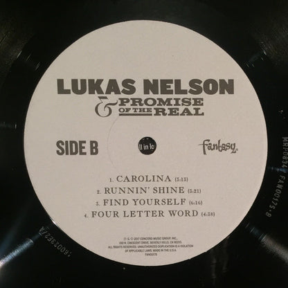 Lukas Nelson & Promise Of The Real : Lukas Nelson & Promise Of The Real (2xLP, Album)