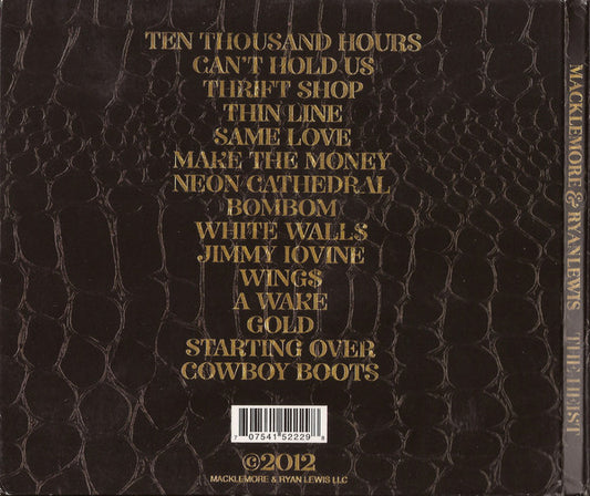 Macklemore & Ryan Lewis : The Heist (CD, Album, Dig)