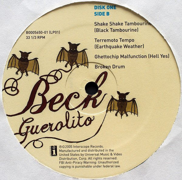 Beck : Guerolito (2xLP, Album, RP)