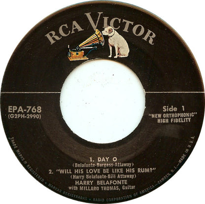 Harry Belafonte : Calypso (7", EP)