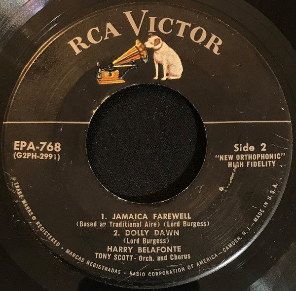 Harry Belafonte : Calypso (7", EP)