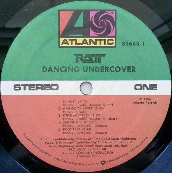 Ratt : Dancing Undercover (LP, Album, Spe)