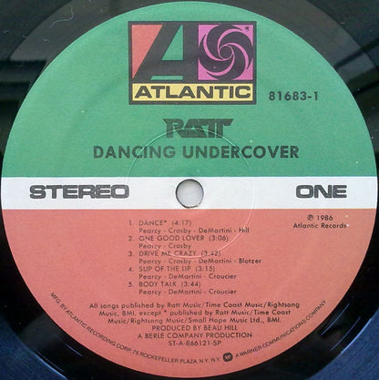 Ratt : Dancing Undercover (LP, Album, Spe)