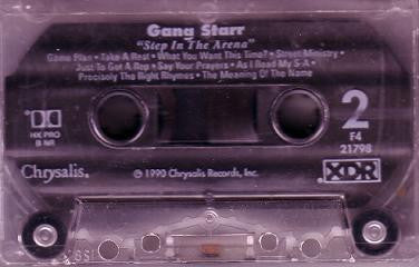 Gang Starr : Step In The Arena (Cass, Album)