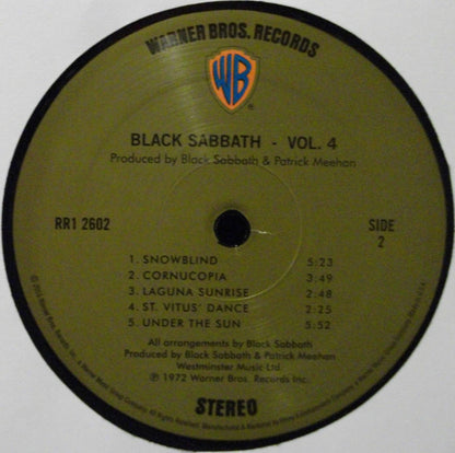 Black Sabbath : Black Sabbath Vol 4 (LP, Album, RE, RM, 180)