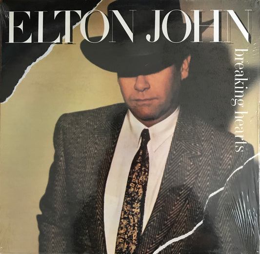 Elton John : Breaking Hearts (LP, Album, Club, Pit)