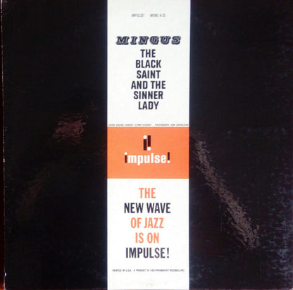 Mingus* : The Black Saint And The Sinner Lady (LP, Album, Mono)