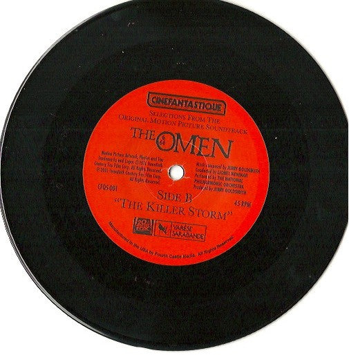 Jerry Goldsmith : The Omen (7")