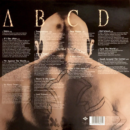2Pac : Me Against The World (2xLP, Album, Ltd, RE)
