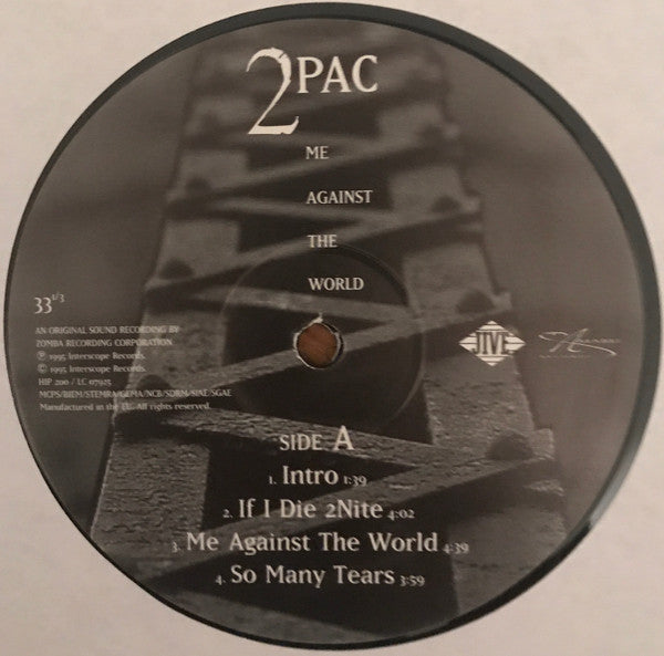 2Pac : Me Against The World (2xLP, Album, Ltd, RE)